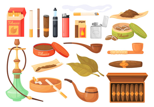 All types of ways you can consume Nicotine