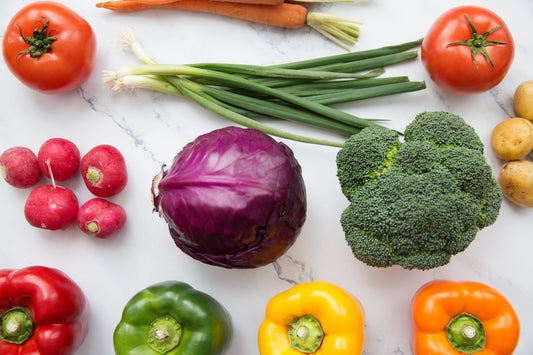 Colorful fresh vegetables