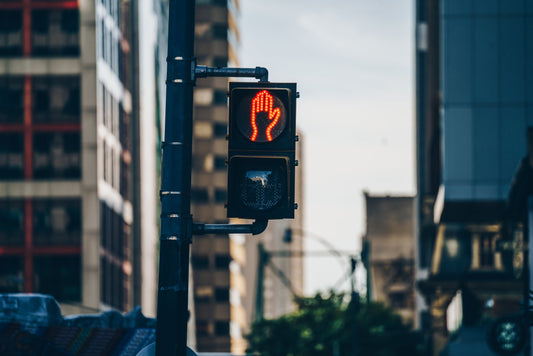 Stop light hand