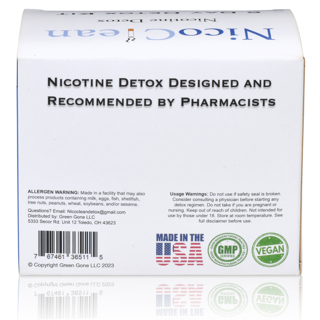 Detox From Nicotine Permanent Cleanse NicoClean