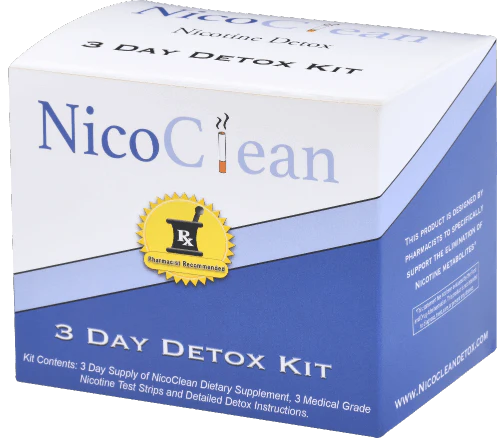 Nicoclean 3 day detox kit